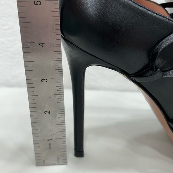 Lita by Ciara Strappy Heeled Sandal Gladiator Stiletto Black Size 40/9.5 NIB - Picture 12 of 13